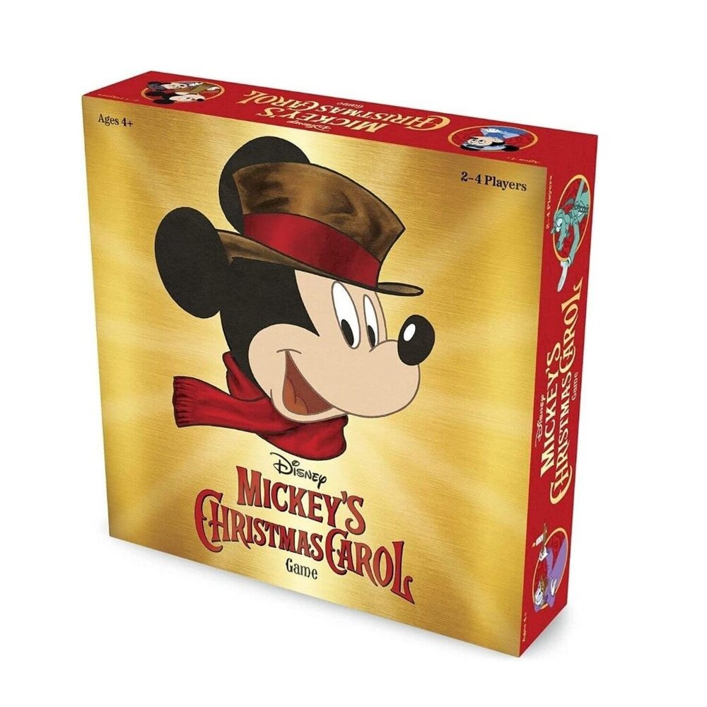 NEW SEALED Funko Disney Mickey's Christmas Carol Board Puzzle Family Kids Game